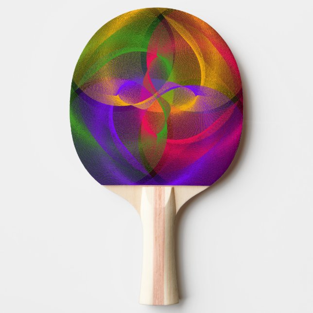 Citrus Raspberry Blend Ping Pong Paddle (Front)