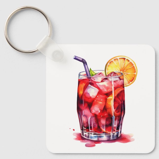 Citrus Refreshment Keychain (Front)
