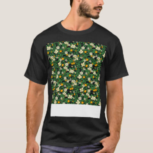 Citrus Seamless Pattern Lemon Lime Orange Mandarin T-Shirt