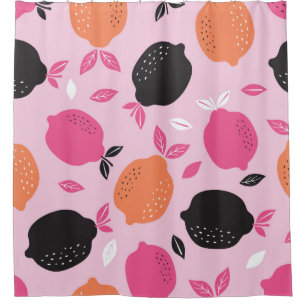 Citrus seamless pattern textile. illustration back
