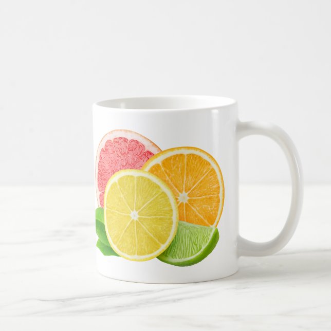 Citrus slices coffee mug (Right)