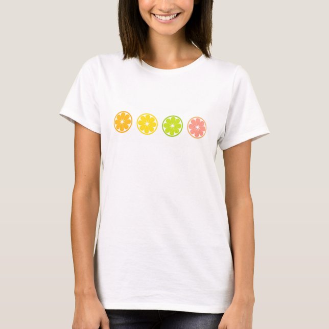 Citrus slices fruits T-Shirt (Front)