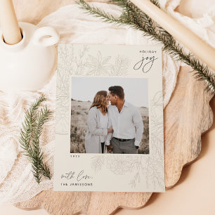 Citrus & Spice   Holiday Joy Photo Card