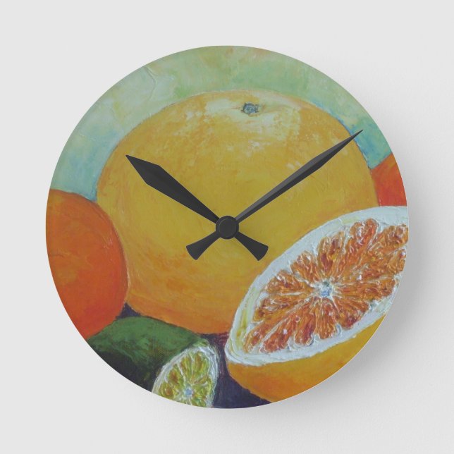 Citrus Splash Clock (Front)