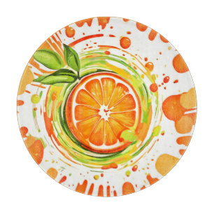 Citrus Splash of Joy Cutting Board