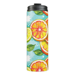 Citrus Splash Thermal Tumbler