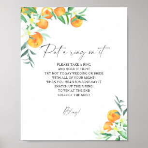 Citrus - spring put a ring on it game poster