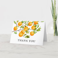 Citrus Summer Bridal Shower