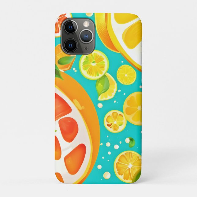 Citrus Symphony: A Juicy Delight Case-Mate iPhone Case (Back)