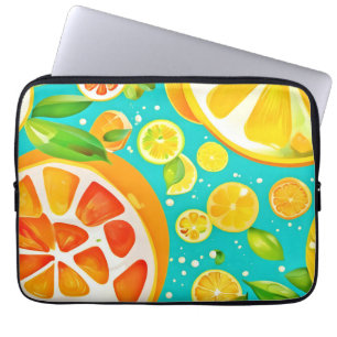 Citrus Symphony: A Juicy Delight Laptop Sleeve