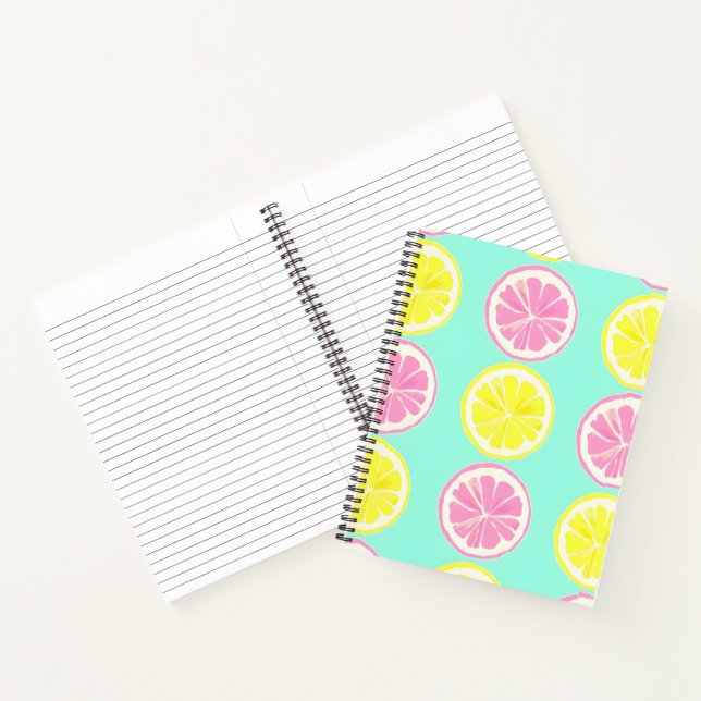 Citrus Symphony Notebook (Inside)