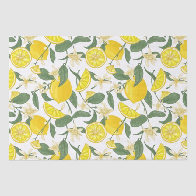 Citrus  tissue paper (Front)