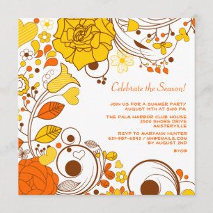Citrus Twist Invitation