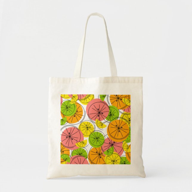 Citrus two-sided tote bag (Front)
