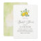 Citrus Watercolor Lemon Summer Bridal Shower