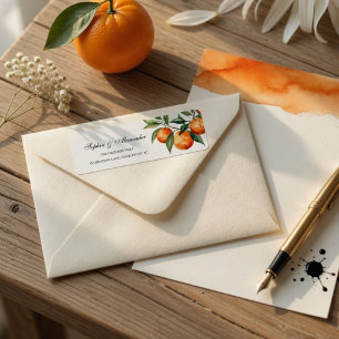 Citrus Wedding   Mediterranean Orange