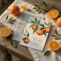 Citrus Wedding Photo | Mediterranean Orange 