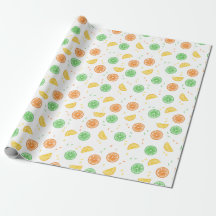 Citrus wrapping paper