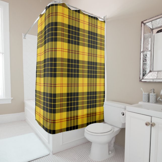 Citrus Yellow And Black Plaid (In Situ)