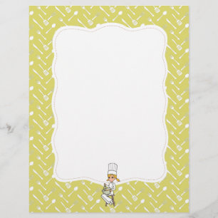 Citrust Cute Chef Art Cuisine Papeterie