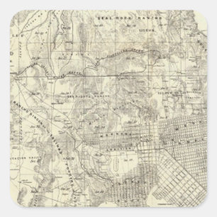 City and County of San Francisco Square Sticker