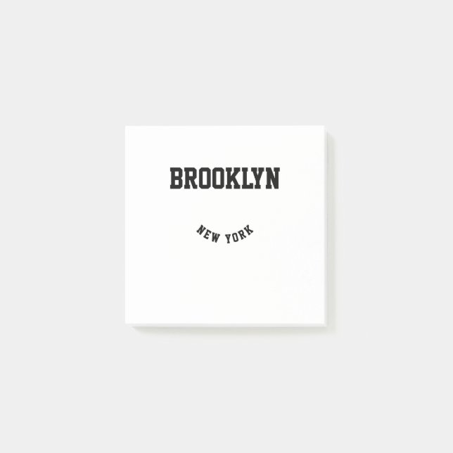 City and State Custom Location  Post-it Notes (Front)