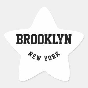 City and State Custom Location Star Sticker