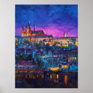 City at night  poster