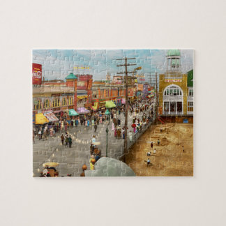 City - Atlantic City NJ - Steel Pier 1909 Jigsaw Puzzle