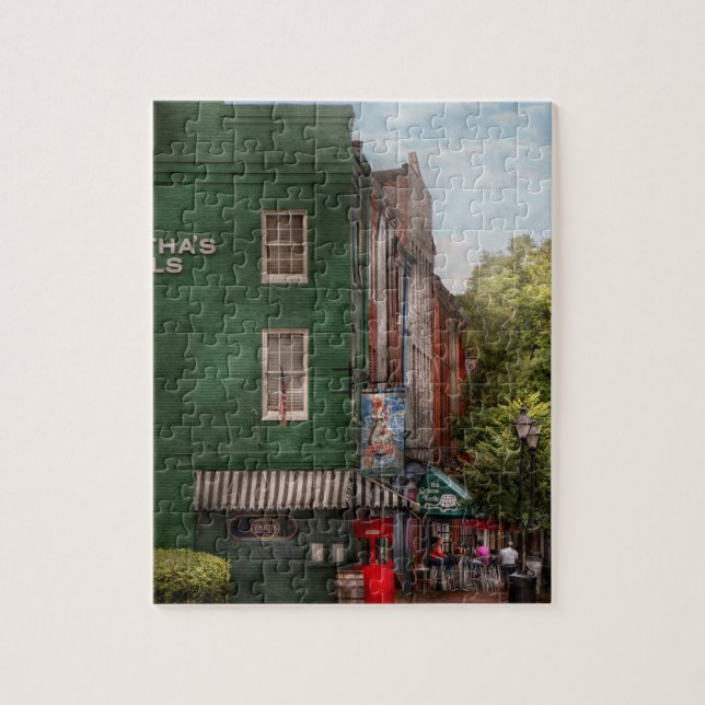 City - Baltimore, MD - Fells Point, MD - Bertha's  Jigsaw Puzzle (Vertical)
