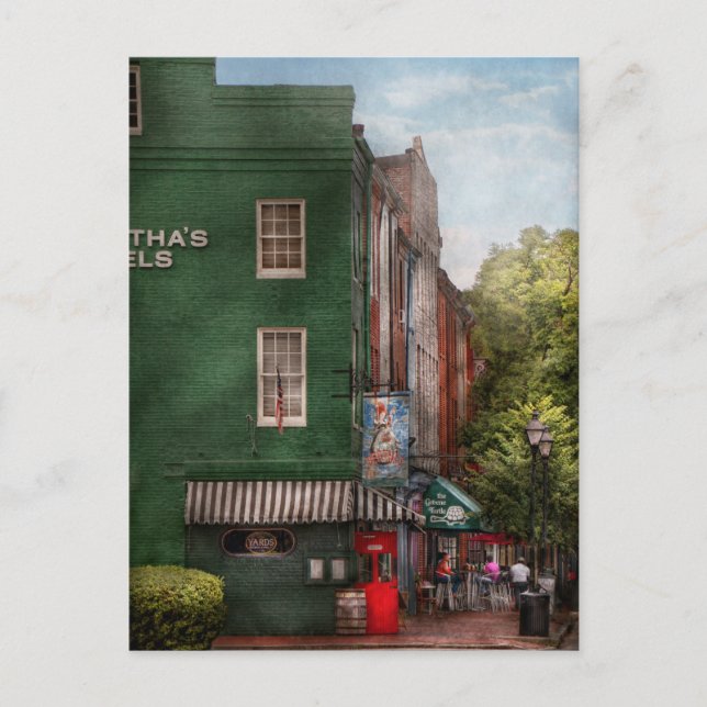 City - Baltimore, MD - Fells Point, MD - Bertha's  Postcard (Front)