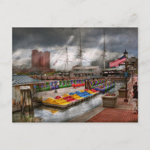 City - Baltimore MD - Modern Maryland Postcard