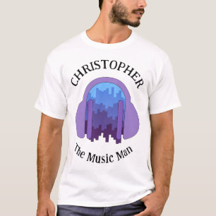 City blast: tribute to music custom T-Shirt