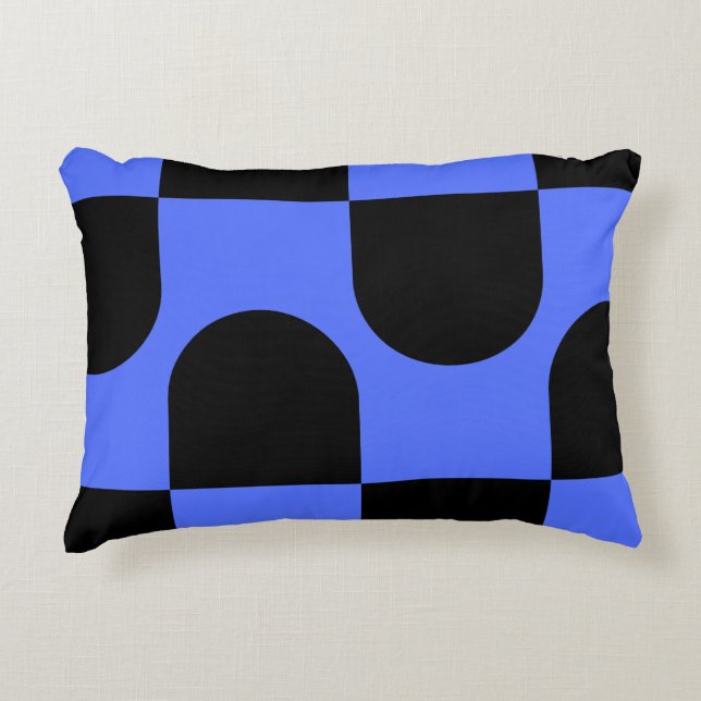 City Blue Accent Pillow (Front)