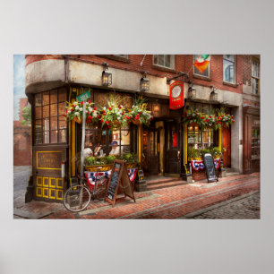City - Boston MA - The Green Dragon Tavern Poster