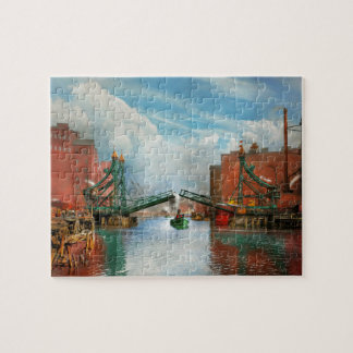 City - Buffalo NY - The original Michigan Bridge Jigsaw Puzzle