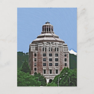 City Building, Asheville Postcard