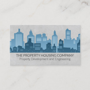 City Buildings   Downtown Business Card