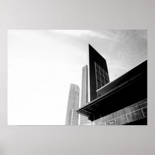 City Buildings Poster