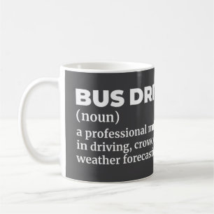 City Bus Driver Definition Mug
