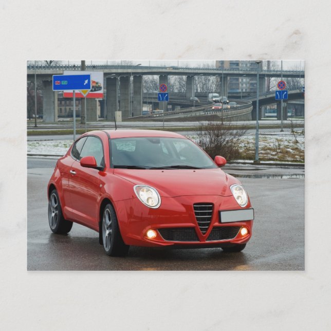 City car postcard (Front)