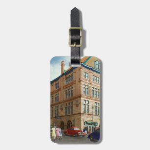 City - Chattanooga, TN - 1943 - The Masonic Temple Luggage Tag