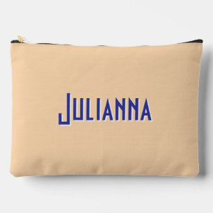 City Chic Pale Orange Bridesmaid Travel Accessory Pouch