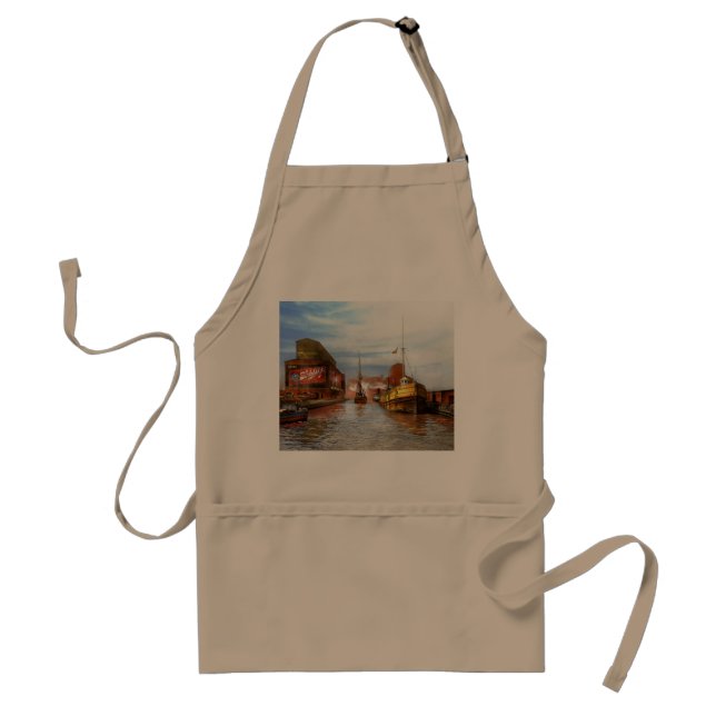 City - Chicago IL- Drink Schlitz Standard Apron (Front)