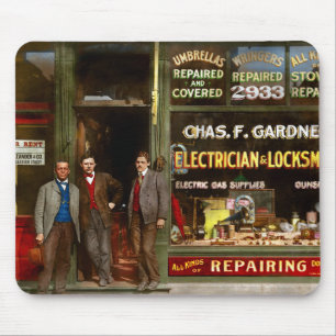 City - Chicago, IL - Everything repaired 1899 Mouse Pad