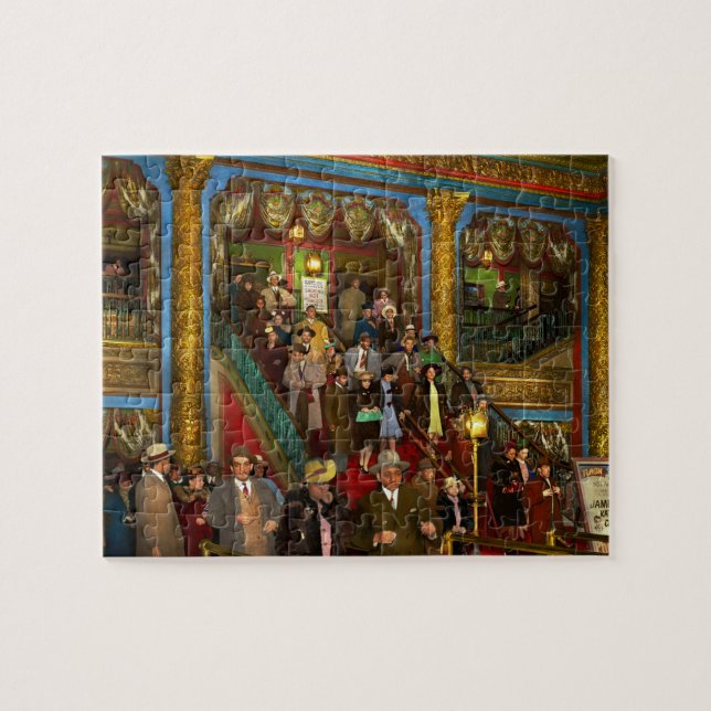 City - Chicago IL - Gilt and Pleasure 1941 Jigsaw Puzzle (Horizontal)