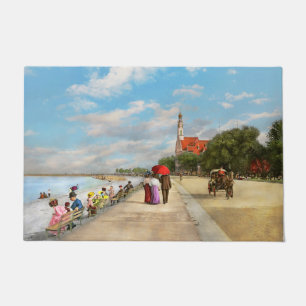 City - Chicago, IL - Lake shore drive 1907 Doormat