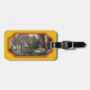 City - Chicago, IL - Pier Pressure Luggage Tag
