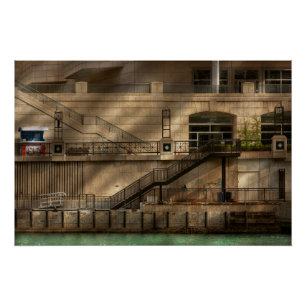 City - Chicago, IL - Ups and downs Poster