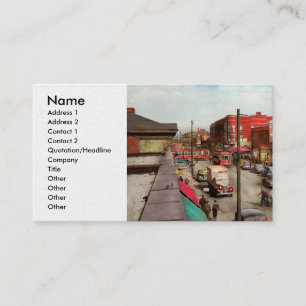 City - Chicago - Miracle Ham and Hamburgers 1941 Business Card